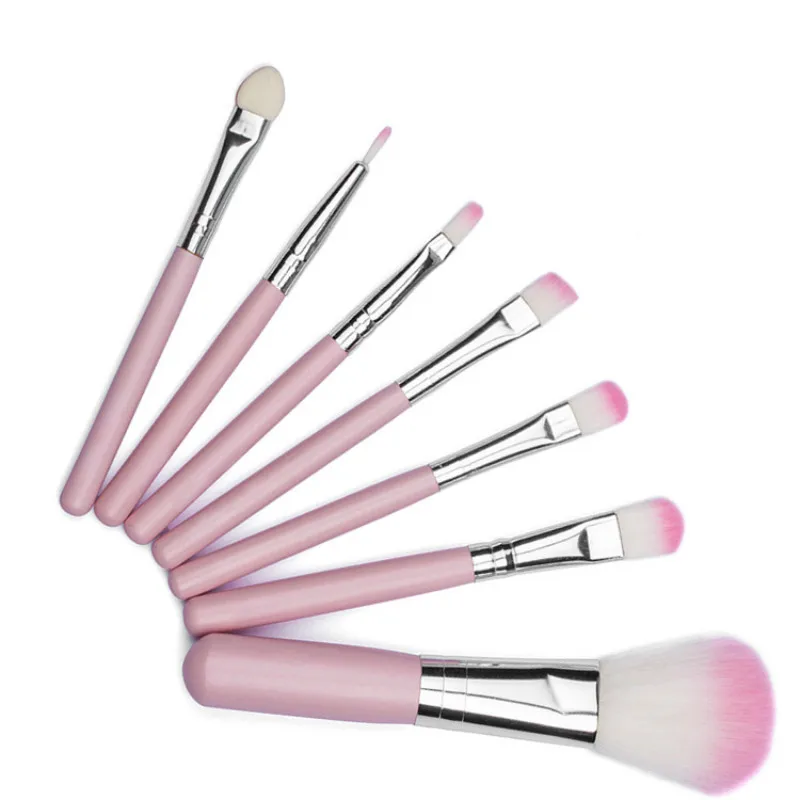7pcs/lot Makeup Brush Set Foundation Powde Face Contour Eyeshadow