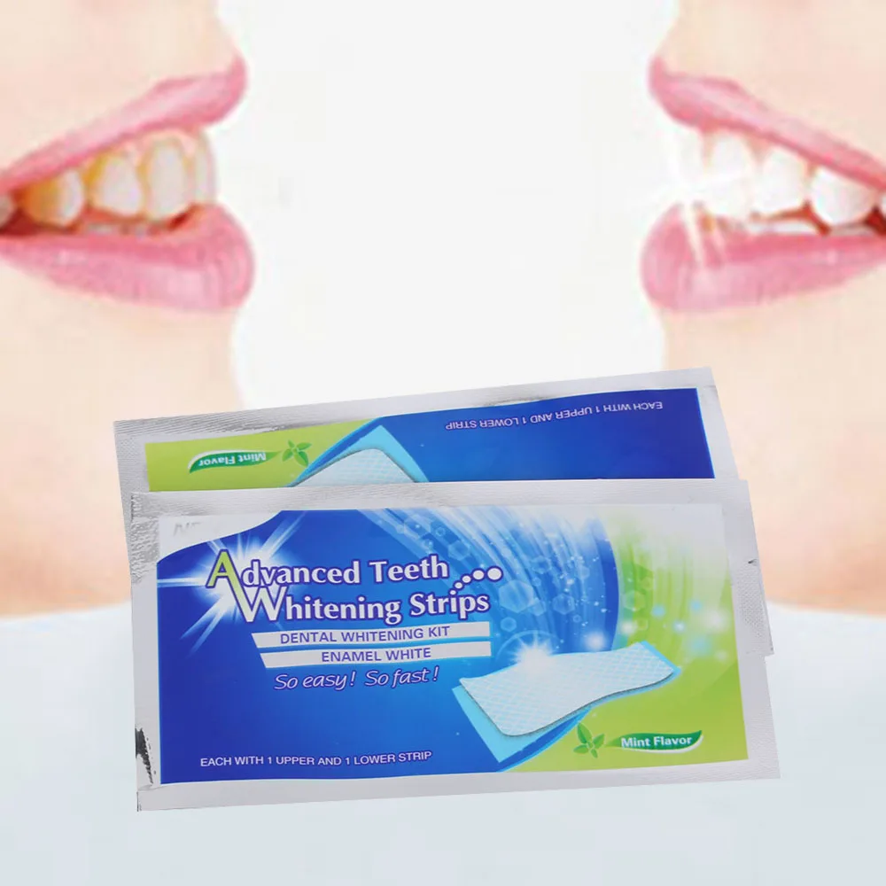 28Pcs White Effects Dental Whitestrips Advanced Teeth Whitening Strips
