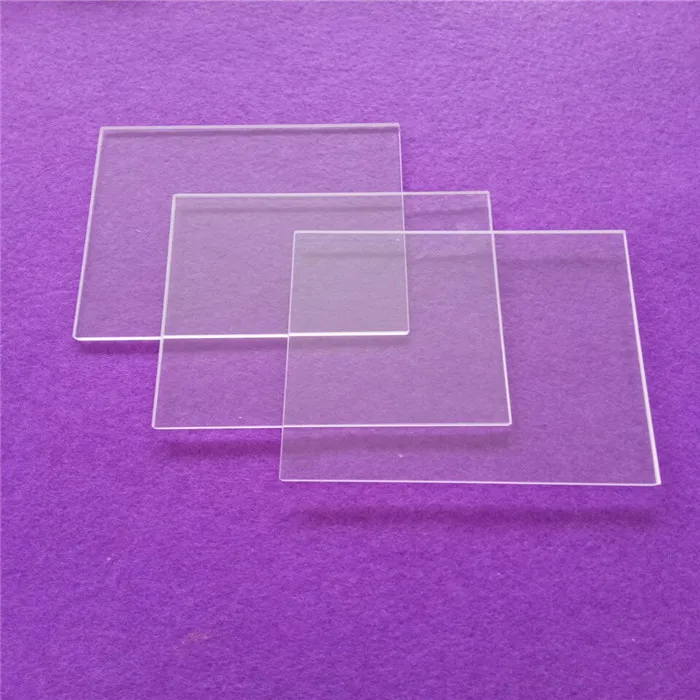 Purity transparent quartz glass plate 150*150*4mm fused quartz plate on Alibaba