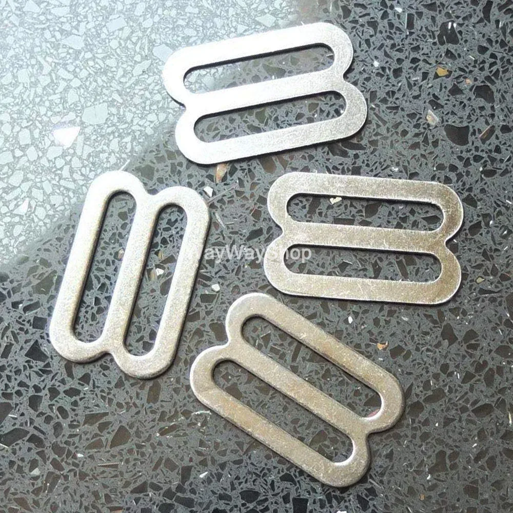 25 100 Pcs 25mm 1" Triglides bing Slides Buckles for Adjusters Strap