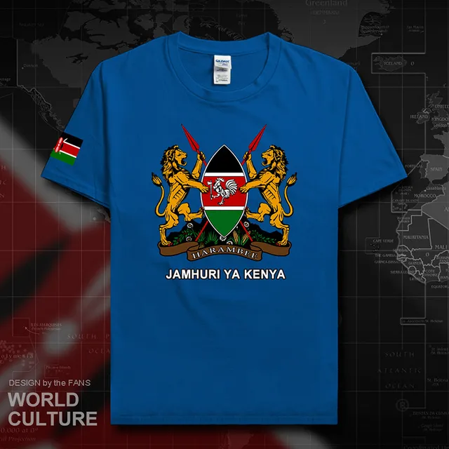 Republic of Kenya Kenyan men t shirt fashion 2018 jerseys nation team