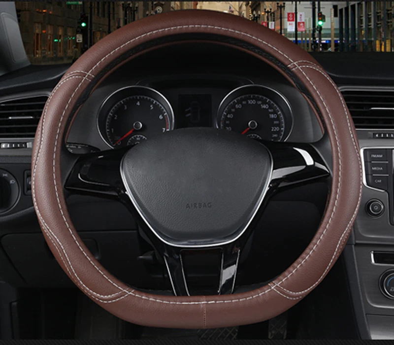 15 Car Steering Wheel Cover D Shape