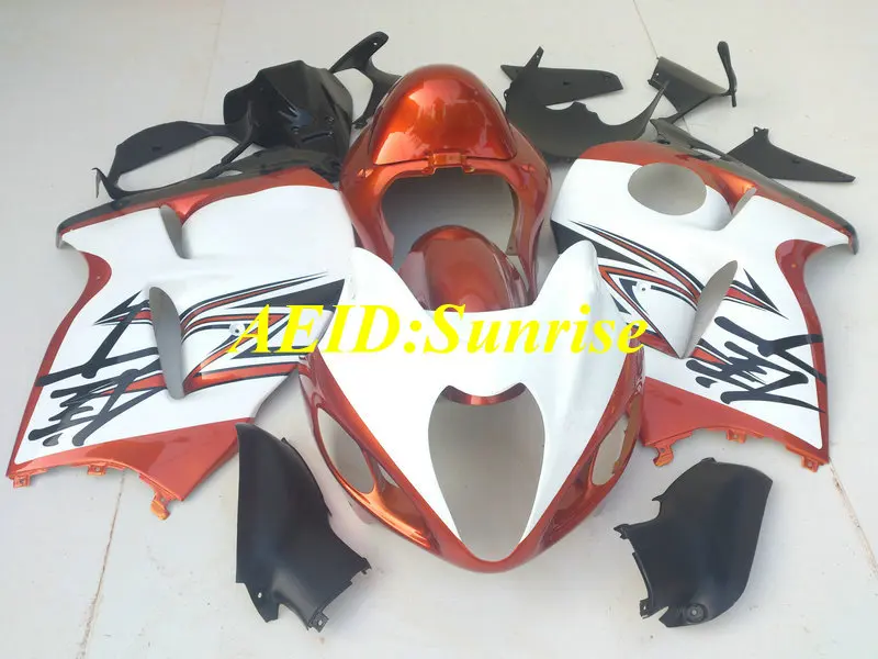 

Motorcycle Fairing kit for SUZUKI Hayabusa GSXR1300 96 99 07 GSXR 1300 1996 1999 2007 ABS Red white Fairings set+gifts SD09