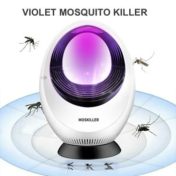 

Electronic USB Mosquito Killer Lamp Strong Fan Suction Indoor Mosquito Killer Fly Trap LED Light Insect Pest Repeller Zapper