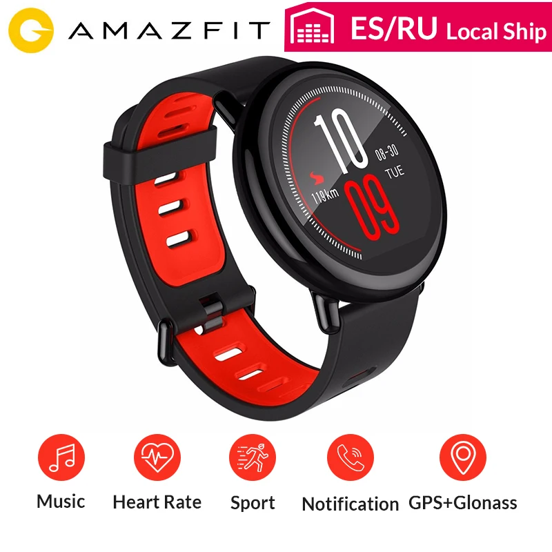 Оригинальные часы Amazfit Huami AMAZFIT Pace Bluetooth 4 0 спортивный умный ремень керамические