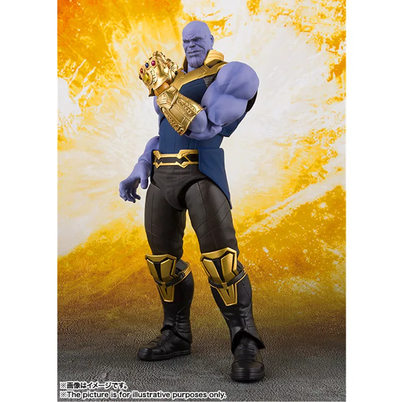 

The Avengers: Infinity War Thanos Infinite Glove Edition 16cm PVC Action Figure Collectible Model Toy Boxed
