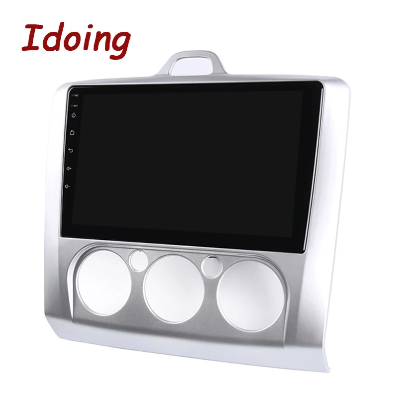 Sale Idoing 9"4G+64G Octa Core Car radio Android 8.0 Multimedia Player Fit Ford Focus 2004-2012 IPS 2.5D Screen GPS Navigation PX5 5