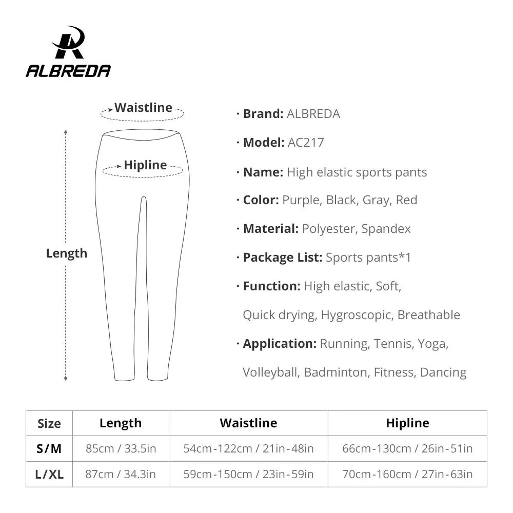 ALBREDA, женские эластичные штаны для йоги с высокой талией, для фитнеса, бодибилдинга, леди, йоги, спортивные леггинсы, брюки для бега, быстросохнущие колготки, штаны