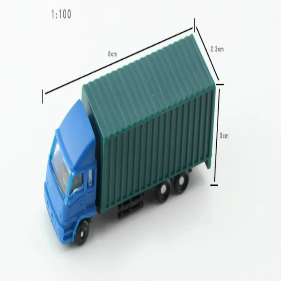 plastic model truck in archiecture model building (15)
