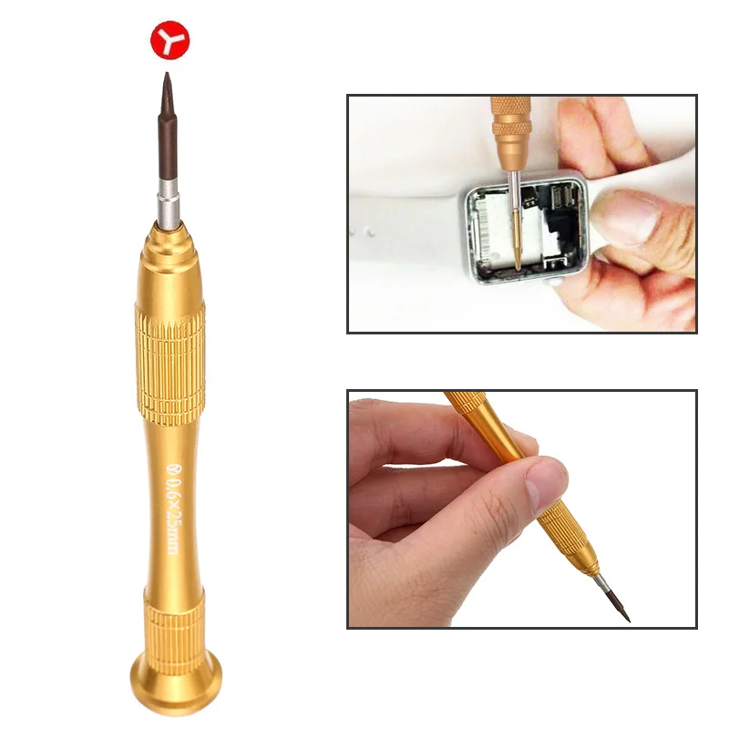 1PC Durable Y Tip 0.6mm Tri-Point Screwdriver Repair Tools For iPhone 7 7Plus Magnetic Tip 1PC Durable Y Tip 0.6mm Tri-Point Screwdriver Repair Tools For iPhone 7 7Plus Magnetic Tip