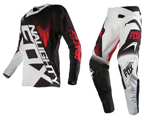 

Racing MX 360 SHIV RED / WHITE Jersey Pants Combo Motocross Suit Dirt Bike Off-road MX ATV Gear Set Black White
