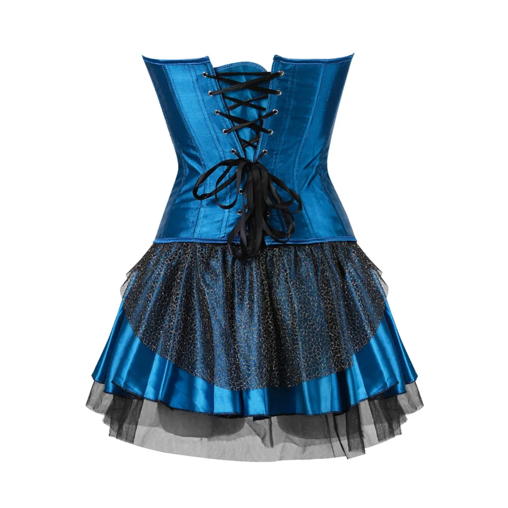 Вышивка павлин корсет принцесса showgirl танцевальная юбка-пачка Косплей перья бюстье боди костюм размера плюс S-6XL