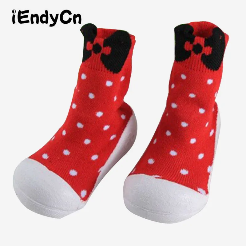 Baby Socks for Newborns Anti Slip Rubber Soles Girls Socks Winter Kids