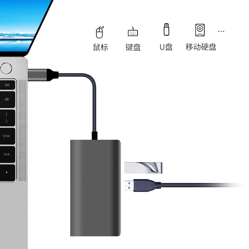 USBC к Rj45 Lan 4K HDMI VGA 2USB 3,0 SD слот для карт 8 в 1 Тип C док-адаптер концентратор для Macbook для samsung Dex режим