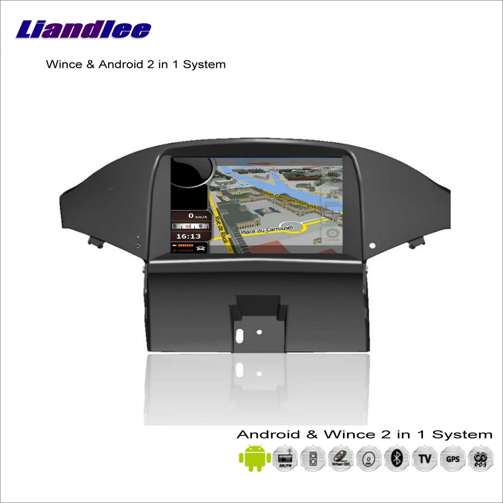 Liandlee For Chevrolet Orlando 2012~2013 Car Radio CD DVD Player GPS Navi Navigation Advanced Wince & Android 2 in 1 S160 System