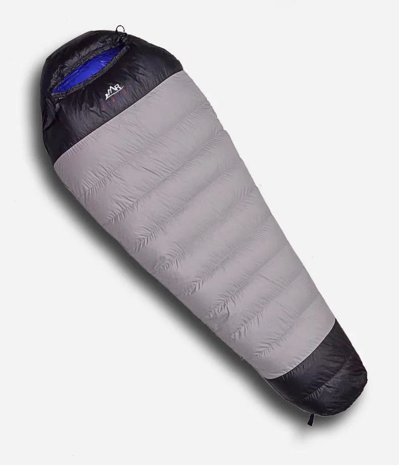Branco para Baixo Saco de Dormir Athenaegis Marca Nova Chegada Ganso 600g e 800g e 1000g e 1200g Enchimento Emendados Envelope Adulto Respirável 10 High Quality Esporte e Lazer