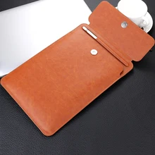 for iPad Pro 10.5 sleeve case with pencil holder slot Pu leather protective cover bag for tablet case 9.7 10.5 2018 new ipad handheld protective pu leather case w holder for the new pad ipad 4 black