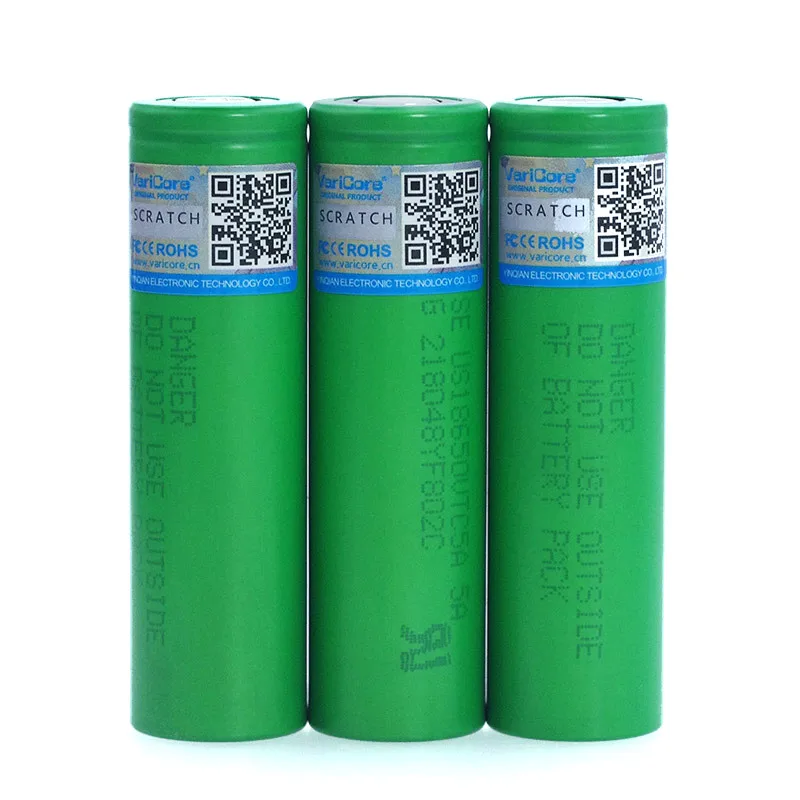 VariCore VTC5A 2600mAh 18650 литиевая батарея 30A Разрядка Для US18650VTC5A электронная сигарета ues