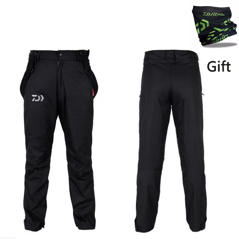 

DAIWA Winter New Outdoor Warm Sports Pants Professional Men Fishing Pants Waterproof Pants Breathable Detachable flannel lining