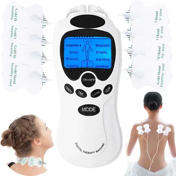 

Health Tens Acupuncture Electric Digital Therapy Neck Back Machine Massage Electronic Pulse Stimulator for Full Body Care