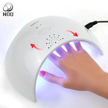 

NOQ Nail Dryer Lamp UV LED Lamp Nails Gel Varnish Lamp For Nails Machine For Manicure 12Leds Max24W Nail Art Tools Cosmetics
