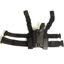 Тактический LV3 P226 Кобура Ipsc Cuisse Охота Airsoft Падения нога Пистолет Кобуры Подсумок Для SIG 220 228 229