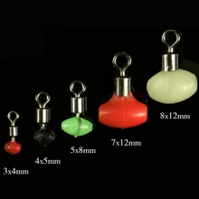 20 шт. рыболовные аксессуары светящийся зеленый блок бусина поперечные Вертлюги и бусина Т-образный шкив горка разъем