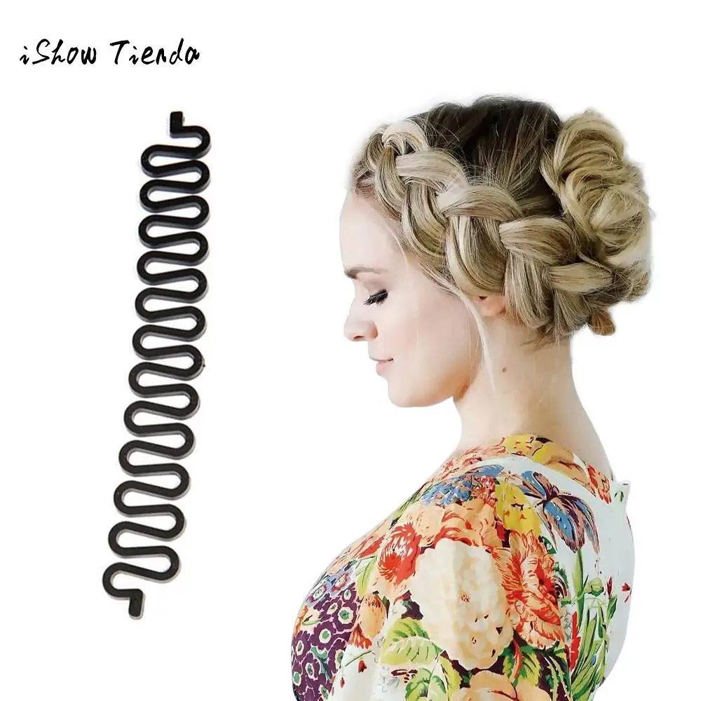 Hair Braiding Tool Roller With Hook Magic Hair Twist Styling Bun Maker
