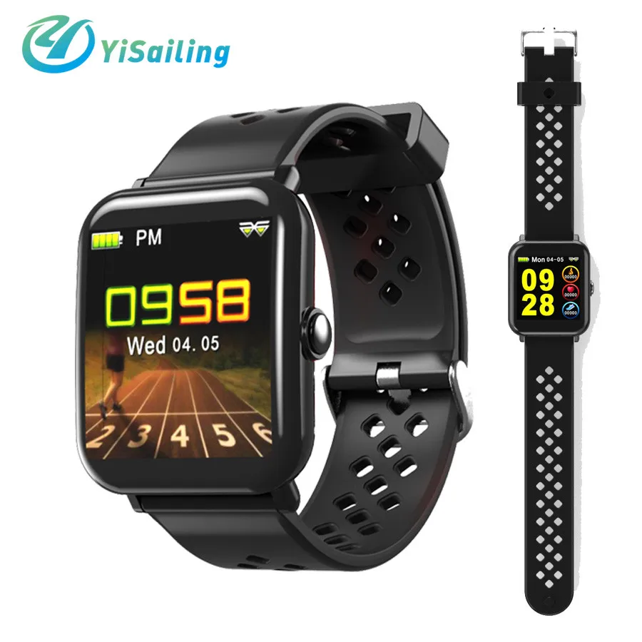 

IP68 Waterproof DM06 Smart Watch Wristband Heart Rate Monitor 320mAh Battery Sleep Monitor Calories Sport Mode For Android IOS