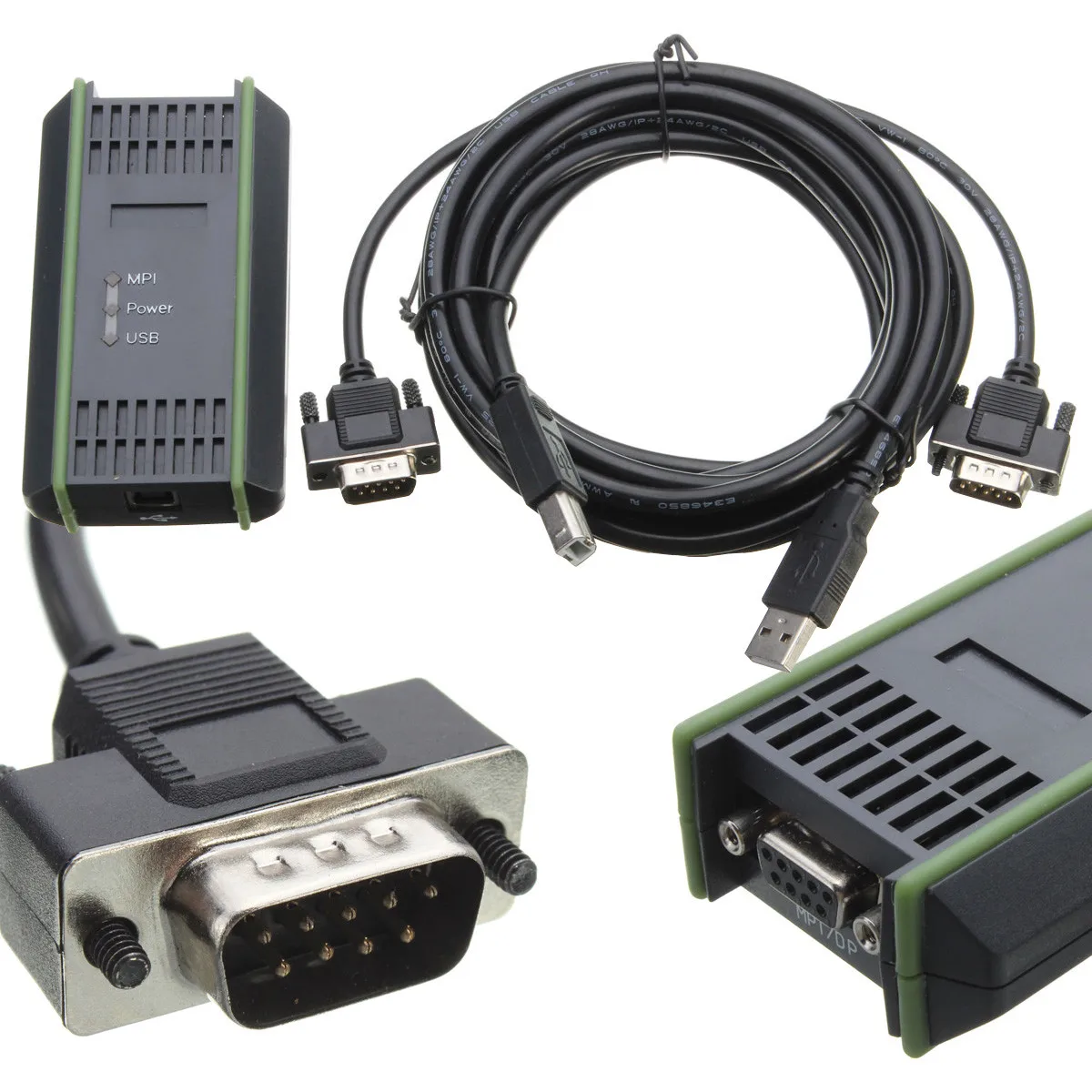 Адаптер USB кабель Поддержка для Siemens S7-200/300/400 PLC PPI MPI сообщений 9-контактный разъем для замены для Siemens 6ES7972-0CB20-0XA0
