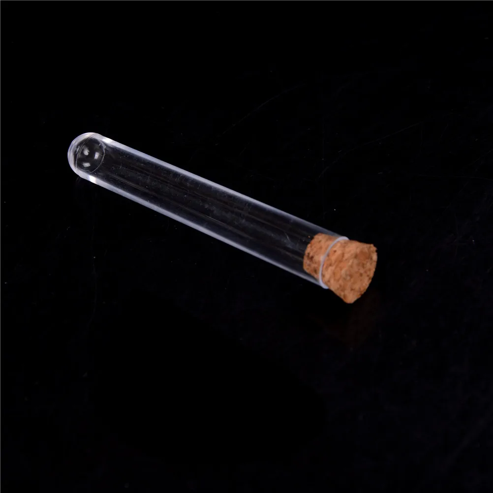 Пластиковая лабораторная пробирка с пробкой 6 inch 20ml Clear Pack10 лабораторный