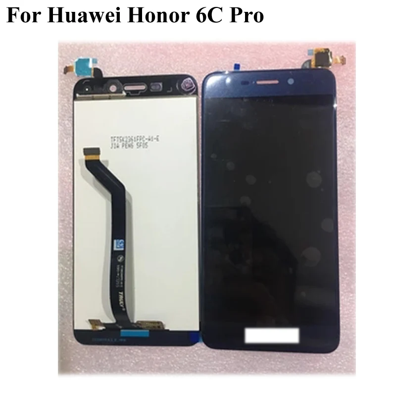 Черный ЖК дисплей + TP Для Huawei Honor 6C Pro с дигитайзером сенсорного экрана замена
