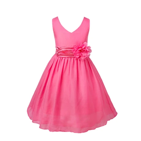 iiniim Girls Teenage Birthday Party Dress Elegant Floral Princess Dress Ball Gown Tutu Dress for Weeding Kids Vestidos Clothing baby dresses cheap Dresses