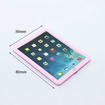 

1Pc Newest Mini Touch Type Computer Tablet Modle For Children Learning Education Computer Dolls Accessories