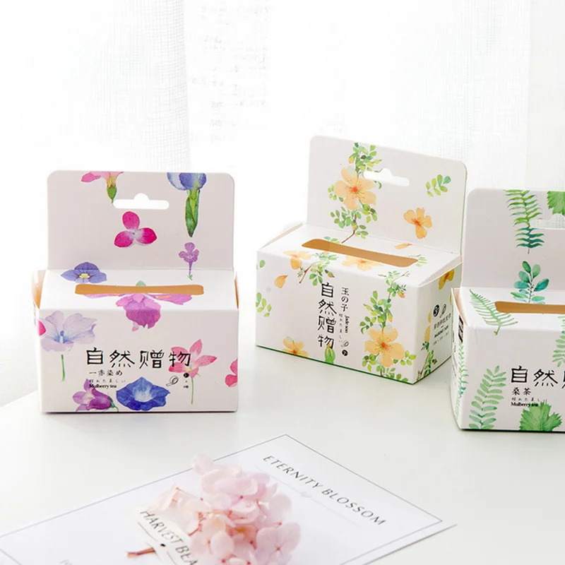 

3 + 1 Combination kawaii Natural Gift Series washi tape DIY decorative scrapbook planner masking tape stationery