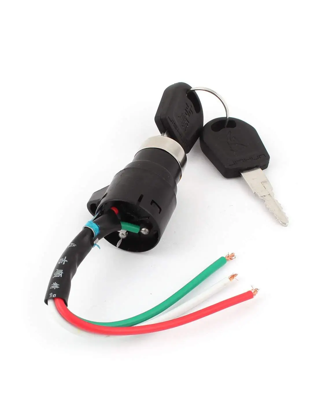 3 wire ignition switch on Uxcell 3 Wires Scooter Kart Atv Electric Bikes Ignition Switch Lock With 2 Keys Car Switches Relays Aliexpress