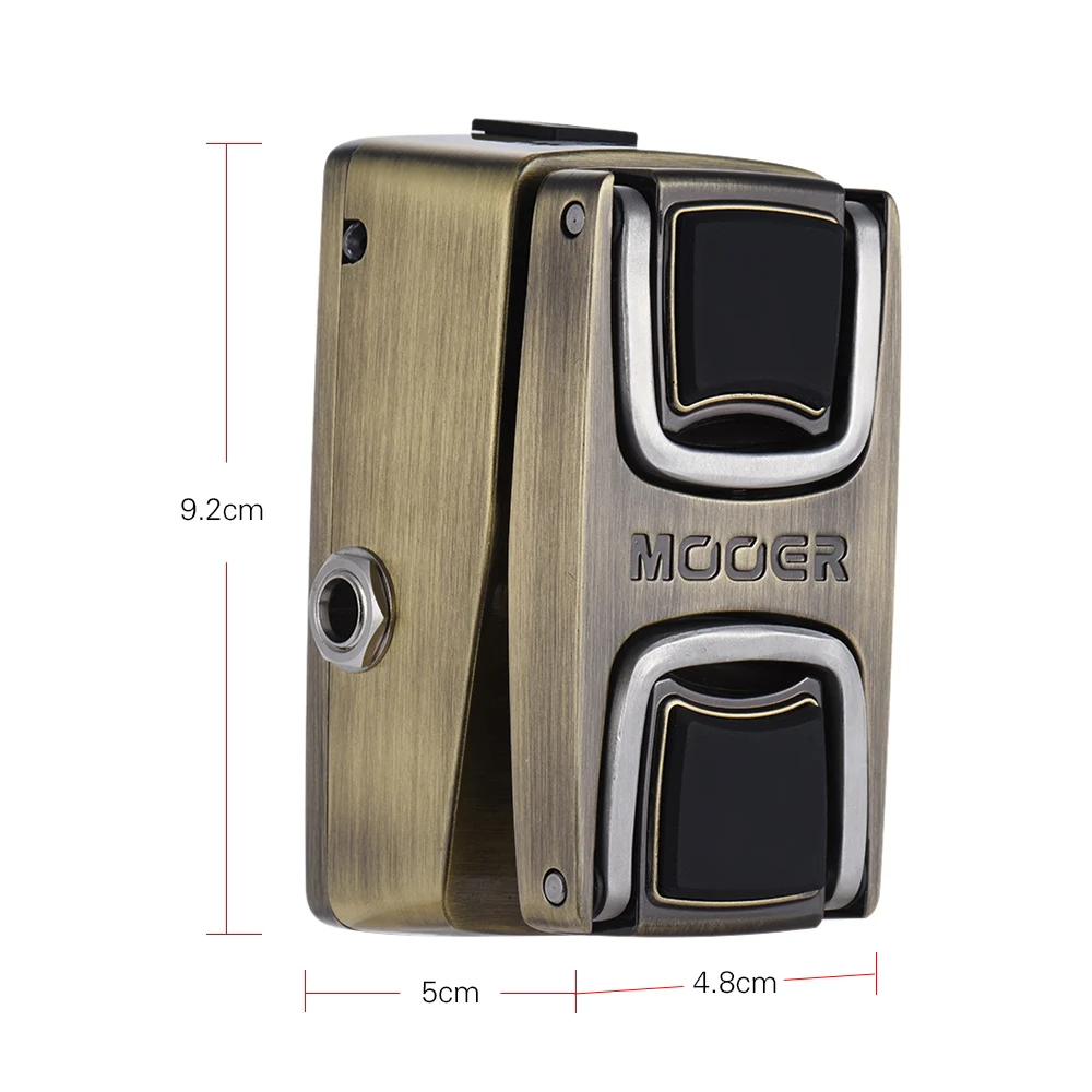 MOOER The Wahter Wah педаль для создания гитарных эффектов датчик давления полностью