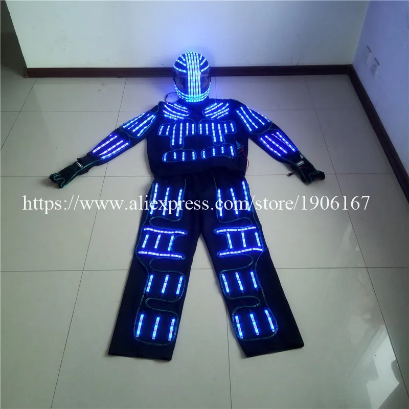 Free shipping LED Robot LED Costume David Guetta robot suit LED robot suit Robot clothes04