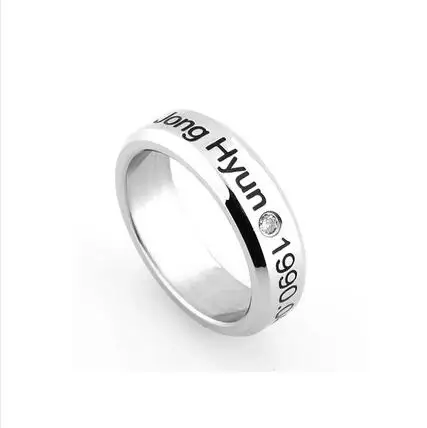 Вента Аль пор мэр KPOP shinee anillo de Plata Los Hombres o Las Mujeres anillos отправить кожаный шнур|cord|cord