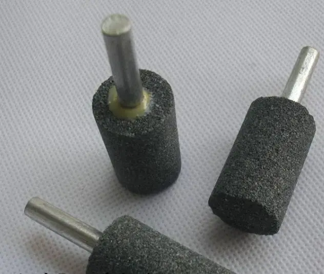 20x6mm Shank Cylinder shaped Brown Fused Alumina Flat Stone Grinding