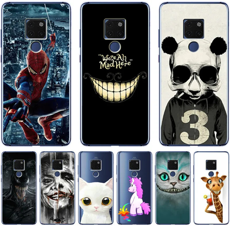 

Luxury Marvel Joker Venom For Huawei Mate 9 10 20 P8 P9 P10 P20 P30 P Smart Lite Plus Pro Cover Case Silicone Funda Coque Etui