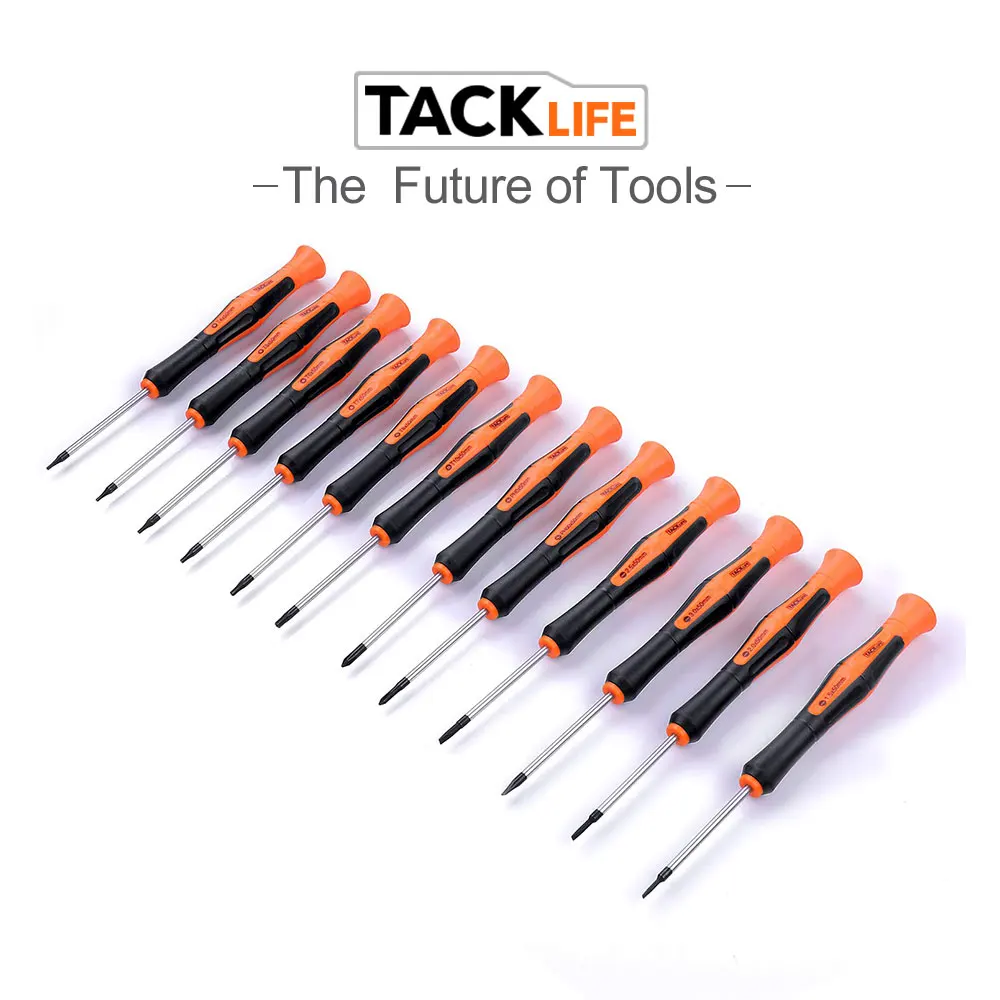 Набор прецизионных инструментов для ремонта TACKLIFE HSS2A 12 шт. отверток