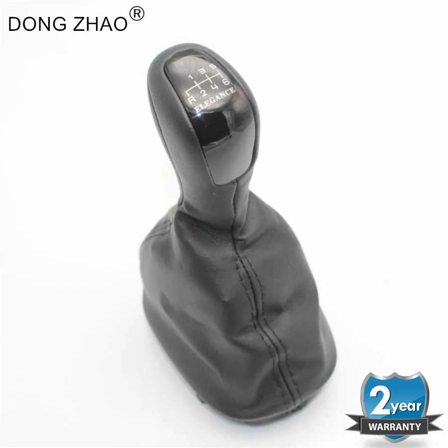 

5 Speed 6 Gear Car Shift Gear Knob With Leather Boot Cover Case For Mercedes Benz C Class W203 S203 Classic Avantgarde Elegance