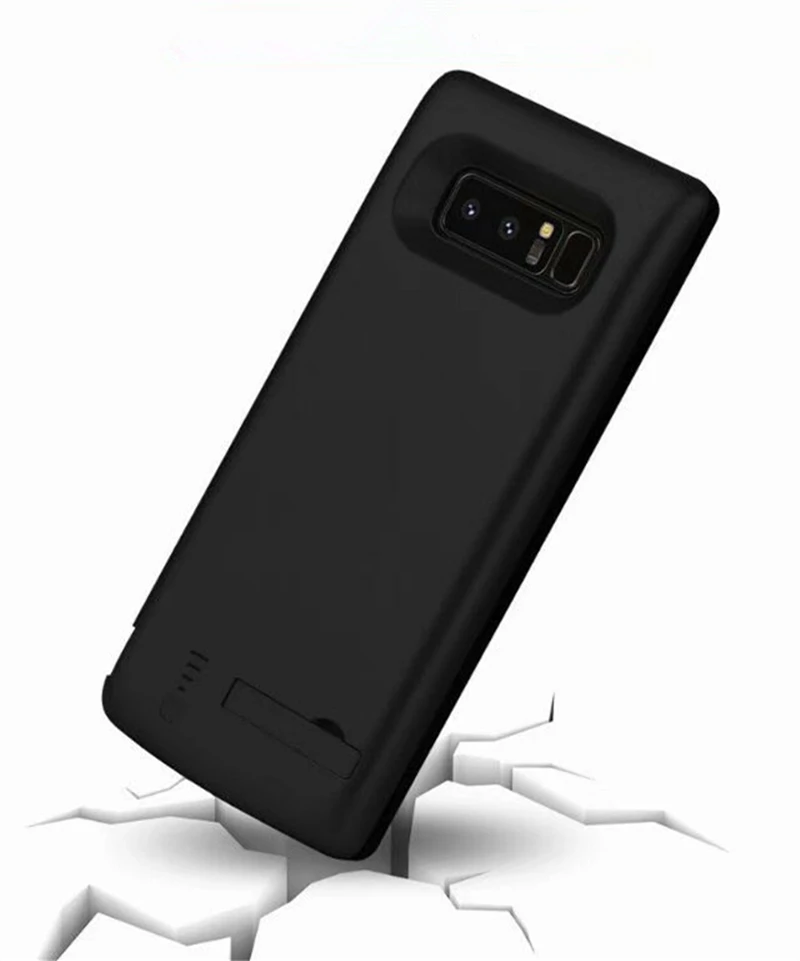 Внешний аккумулятор задняя крышка зарядное устройство чехол для samsung Galaxy S9 S8 Plus Note 8 внешний резервный внешний аккумулятор чехол