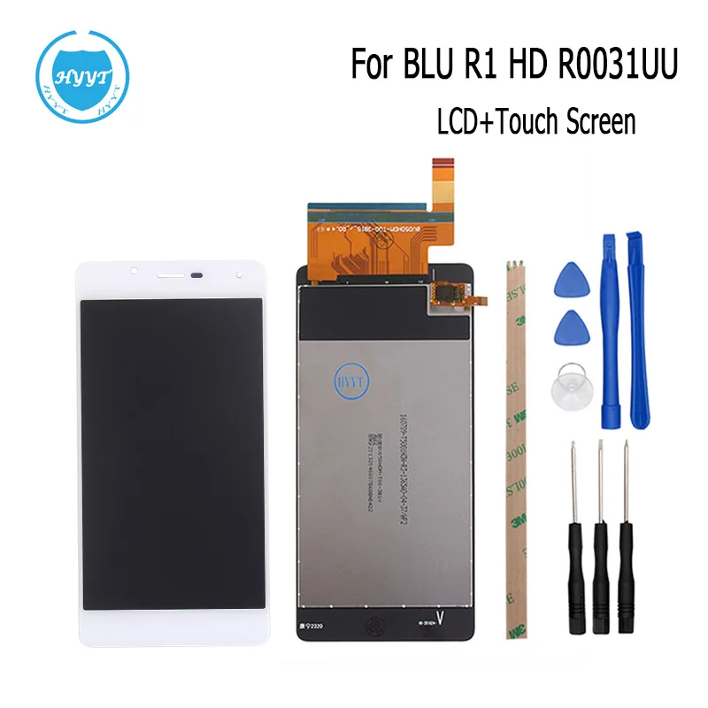 

For BLU R1 HD R0031UU R0011UU LCD Display and Touch Screen New Tested Good Screen Digitizer Assembly Replacement+Tools