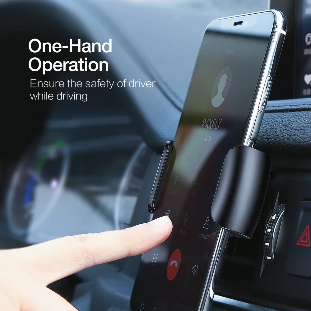 RAXFLY Auto Telefon Halter für Ihre Handy Halter Stehen für iPhone 11 8 Air Vent Halterung Handy Un