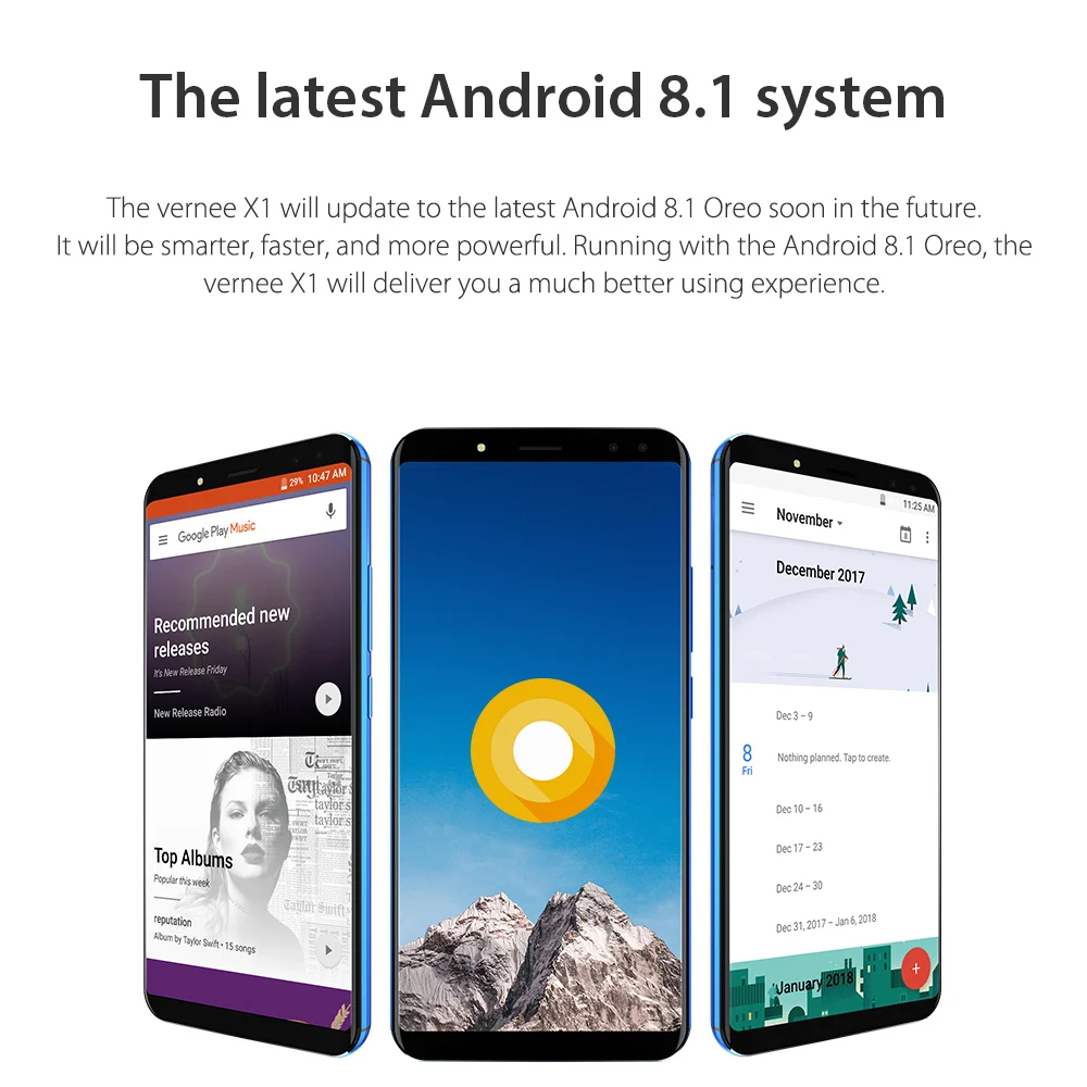 Clearance Vernee X1 4G 6200mAh Face ID Smartphone 6GB RAM 64GB ROM Helio P23 MTK6763 Android 7.1 16+5MP 13MP+5MP 4-Cam Fingerprint 11