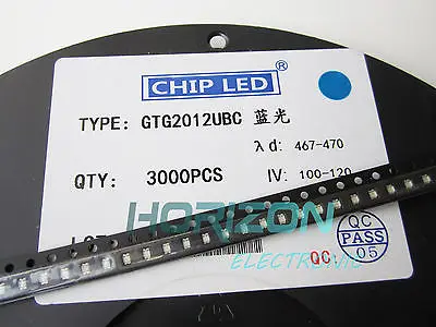 

1000pcs Blue 0805 SMD SMT Super Bright LED new