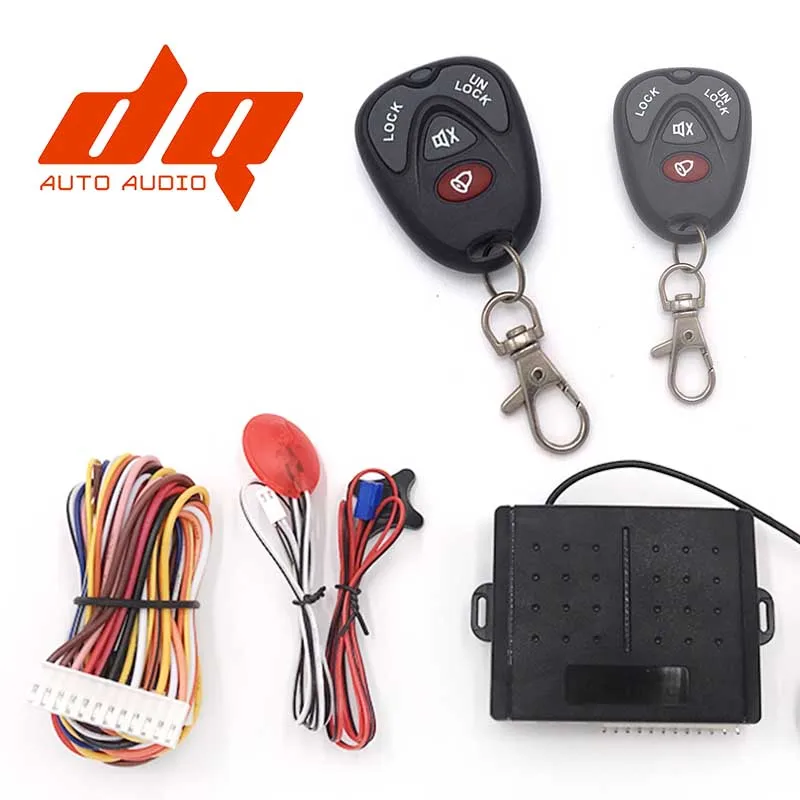 Car Alarm 12+4 Auto Remote Central Kit Door Lock Locking System With Key with Control |