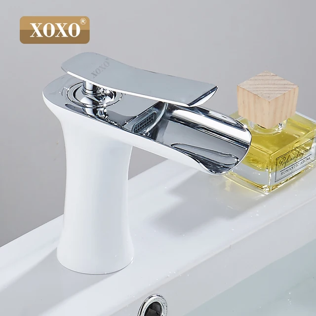 $US $36.83  XOXO waterfall copper bathroom vanity for washbasin mixer tap Chrome basin modern fashion style 830